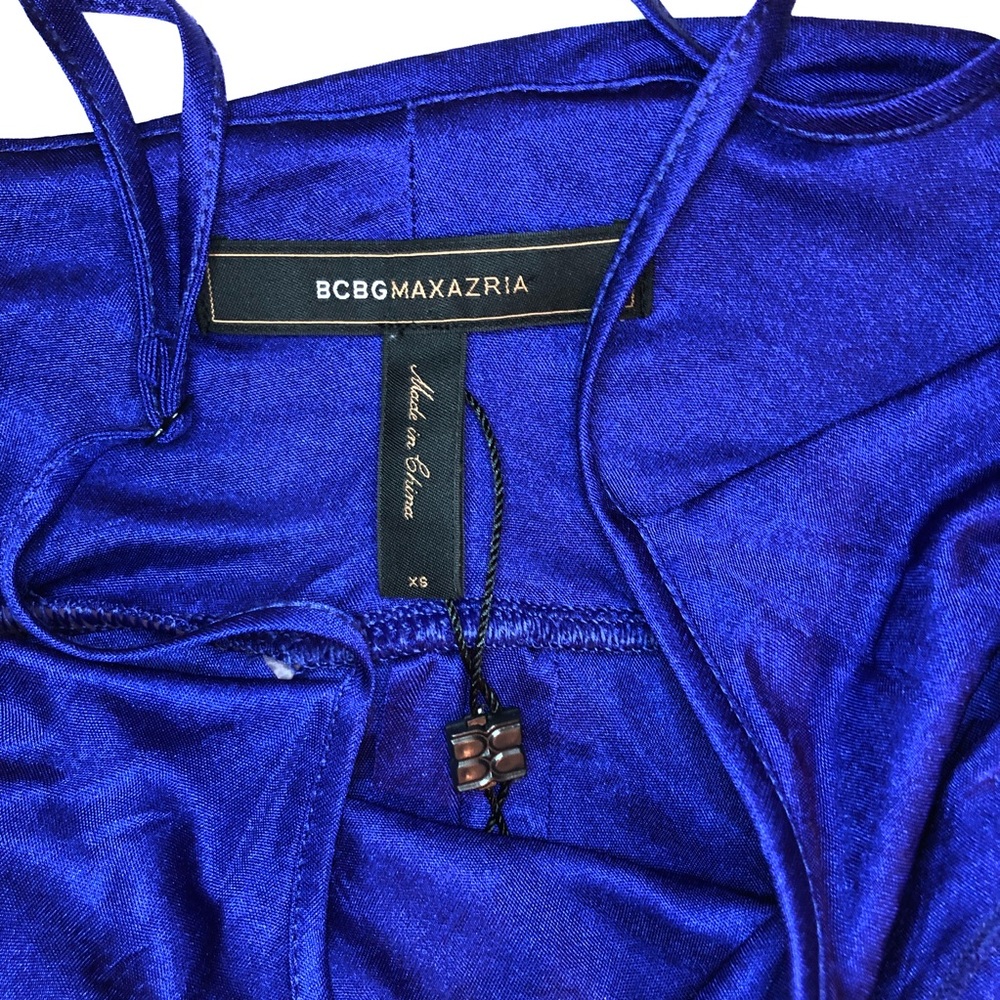 BCBG MaxAzria Purple Tiered Ruffle Tank - Picture 7 of 11